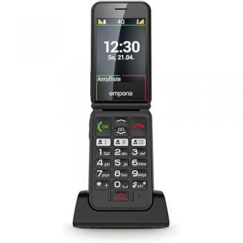 Teléfono para Personas Mayores Emporia SIMPLICITYglam Negro - 2.8 Pantalla, 32 MB RAM, 64 MB Almacenamiento Interno, 2G