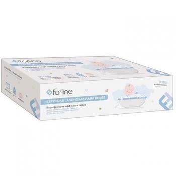 Esponja Jabonosas Para Bebés Farline 30U