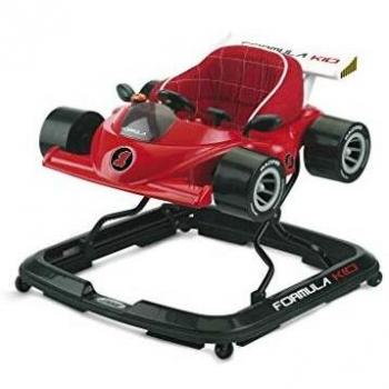 Andador Primeros Pasos Formula Kid de Jané, Asiento Ajustable, Bandeja de Actividades, Adecuado para Parquet, Ruedas Silenciosas