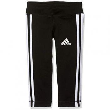 adidas Yg TR Eq 3s 34t Mallas, Niñas, Black/White, 8-9Y