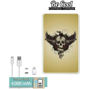 Becool® - Batería Externa Power Bank 4000 mah + Gratis 1 cable USB-MicroUsb