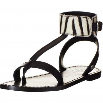 Pepe Jeans Jane Collar - Sandalias de vestir Mujer, Negro, 36
