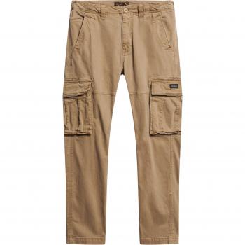 Superdry Men's Core Cargo Pants Tan 30/32 Casual Cotton