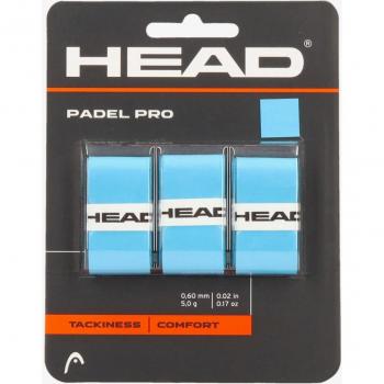 Overgrips Head Pádel Pro Blíster 3 Unidades - Azul