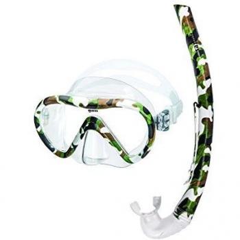 Mares 411773, Set Máscara y Snorkel Unisex Adulto, Unisex Adulto, 411773, Camouflage Aqz, Talla única