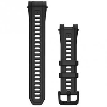 Garmin Instinct 3 45mm Black Silicone Watch Band (22mm Replacement Strap)