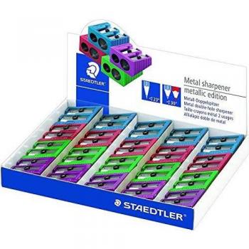 AFILALAPIZ STAEDTLER 510 20 PR2 METAL DOBLE COLORES