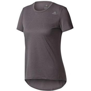 adidas SN SS tee W Camiseta, Mujer, Gris