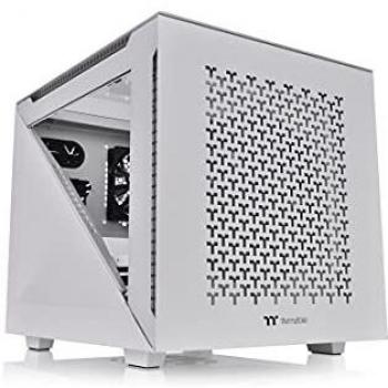 Thermaltake Divider 200 TG Air Snow/Micro ATX Case/PC-Case/Tempered Glass/White