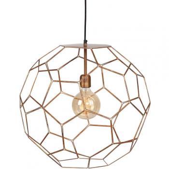 Lámpara colgante Marrakesh Ø 55 cm de metal cobre, diseño moderno y elegante