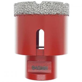 STAYER CORONA DIAMANTADA PORCELÁNICO 45 MM M14 - Corte seco, diámetro de 45 mm, rosca M14