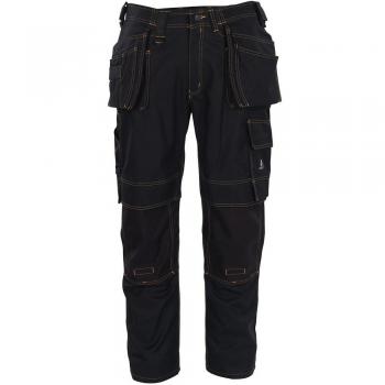Mascot Pantalones de Trabajo Almada, tamaño L82 cm/C50, 1 Pieza, Negro, 06231-010-09-82C50
