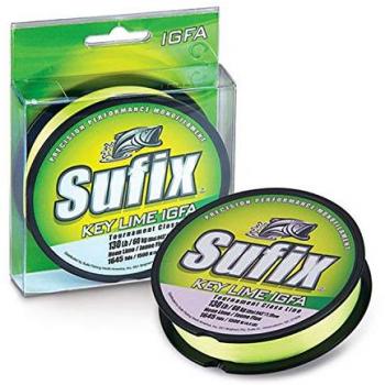 Sufix - Key Lime IGFA 1000, Color Green, Talla 0.860 mm