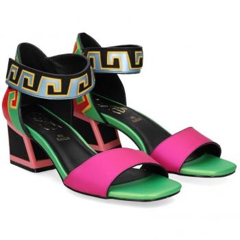 EXE Sandalias Abiertas Mujer Multicolor Talla 39