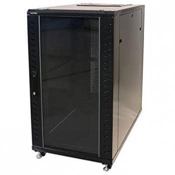 Armario Rack de Suelo 19'' Kimex 600x800mm 24U Negro