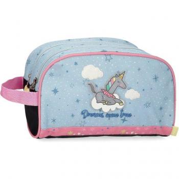 Neceser Enso Dreams Come True Adaptable Doble Compartimento Azul