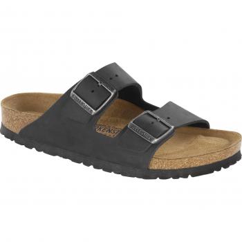 Birkenstock Arizona Soft Footbed Sandals for Men and Women - Black, Size 42
