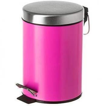 Lola Home Papelera Moderna de Metal para Cuarto de baño