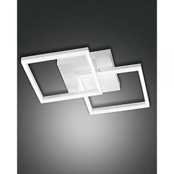 Foco LED Integrado Semi Empotrado Bard 39W Cristal Blanco Fabas Luce