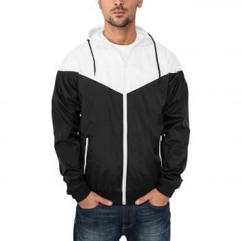 Urban Classics Arrow Windrunner Black/White Men's Regular Fit Jacket