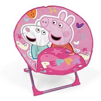 ARDITEX PP14448 Silla con Forma de Luna de 50x50x50cm de EONE-Peppa Pig