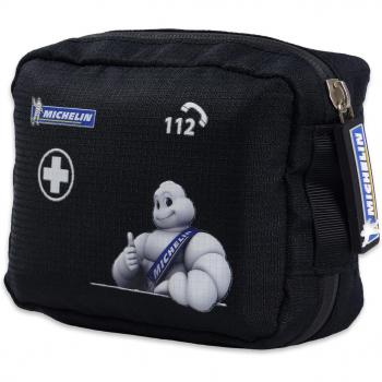 Kit de primeros auxilios Michelin 9531 44 Piezas - Botiquín completo con 44 elementos esenciales para emergencias, incluye vendas, gasas, antisépticos, tijeras y pinzas, diseñado para proporcionar atención básica