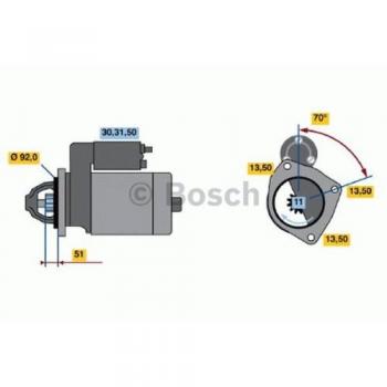 Bosch 0 986 017 810 Starter