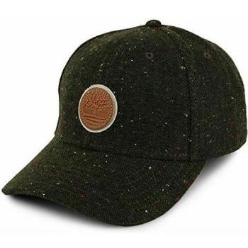 Timberland Gorra Snapback de Tweed Verde Oliva - Ajustable