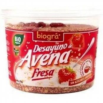 Biográ Bio-Porridge De Avena Con Fresas S/Az Biogra Biográ 300 g