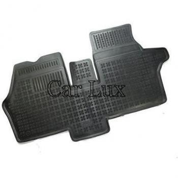 Car Lux NAR01297 - Alfombras Alfombrillas de goma a medida tipo cubeta 3D