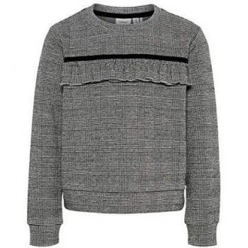 NAME IT NKFOLYMPIA LS Sweat - Sudadera con volantes para niña