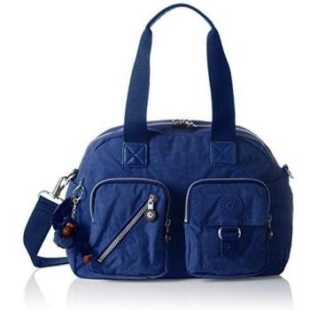 Kipling Defea, Bolsa de Asa Superior Para Mujer, Azul