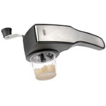 Rallador de Queso Pecorino GEFU con Corte Láser y Recipiente Recolector