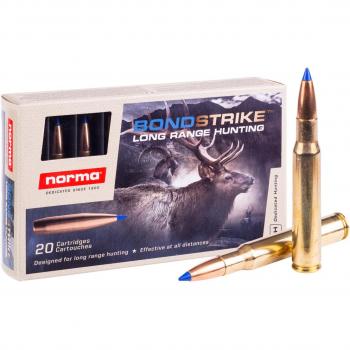 Norma Bondstrike .30-06 Springfield 180gr Lead Bonded Brass Cased Rifle Ammo, 20 Rounds