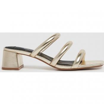 Sandalias Pepe Jeans Zoe Witty dorado -Altura tacón 6cm-