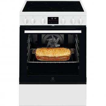 Cocina Vitrocerámica Electrolux LKR64890AW 73L 4 Fuegos Blanca A+
