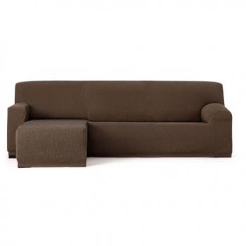 Funda para chaise longue de brazo corto izquierdo Eysa TROYA Marrón 170 x 110 x 310 cm