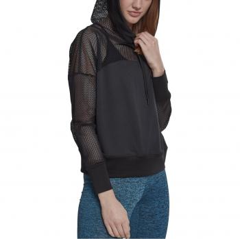 Urban Classics Ladies Mesh Hoodie