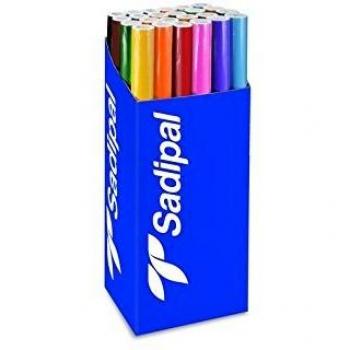 Sadipal 942432 - Film adhesivo, 100 micras, 0.5 x 3 m, multicolor
