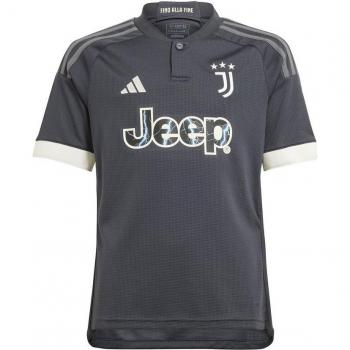Juventus adidas Third Shirt 2023-24 - Kids, Black, Male, Size: 9/10 Years (28-30 / 76cm)