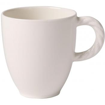 Villeroy & Boch Montauk Taza de café, 350 ml, Altura: 10 cm, Porcelana Premium, Blanco