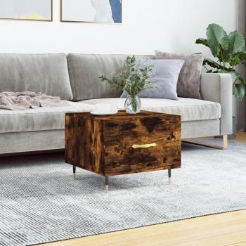 Mesa de centro vidaXL madera contrachapada 50x50x40 cm Blanco, Negro, Blanco brillante, Mesita de Salón o Comedor o Auxiliar Mesa de Café Meuble Salón; Mesa de centro vidaXL madera contr