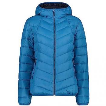 CMP Women's Hooded Jacket 33k1656 Blue - XXS