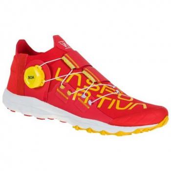 Zapatilla de trail La Sportiva VK Boa (Hibiscus) Mujer - Color Hibiscus, Talla 38, Sistema de ajuste Boa, Diseño específico para mujer, Ideal para trail running