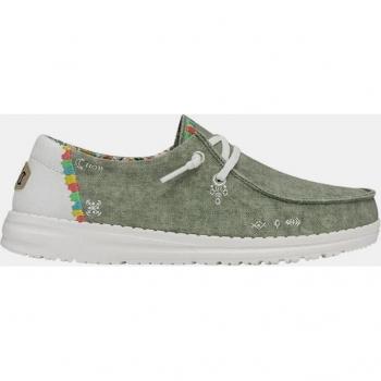 Zapatillas deportivas de mujer Hey Dude Wendy Boho en textil con detalles crochet