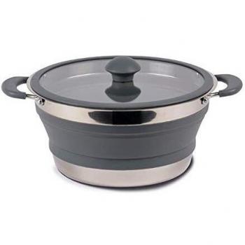 Cacerola Plegable Kampa 3L Gris Unisex