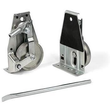 Rodador Elevador de Carga con Ruedas de Acero - Capacidad 1000 kg, Elevación 33 mm