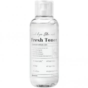 MIZON - Good Bye Blemish Fresh Toner 120ml, Soothing Facial Toner for Problem Skin and Acne, Korean Skin Care Treatment for Acne Spots