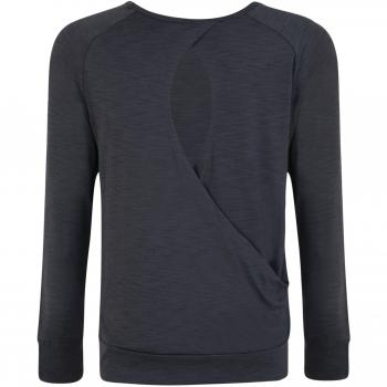 Dare 2b Patente de la Mujer Manga Larga Camisetas/Polos/Chalecos, Mujer, Color CharcoalGrey, tamaño Talla 20