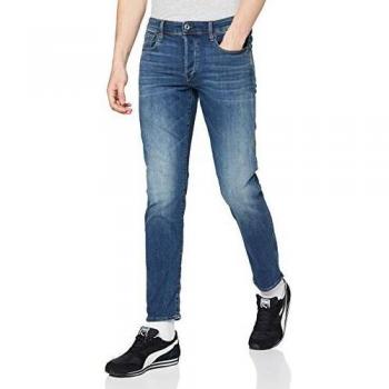 G-Star Raw 3301 Slim Fit Jeans - Vintage Medium Aged Blue, Size 30/L34
